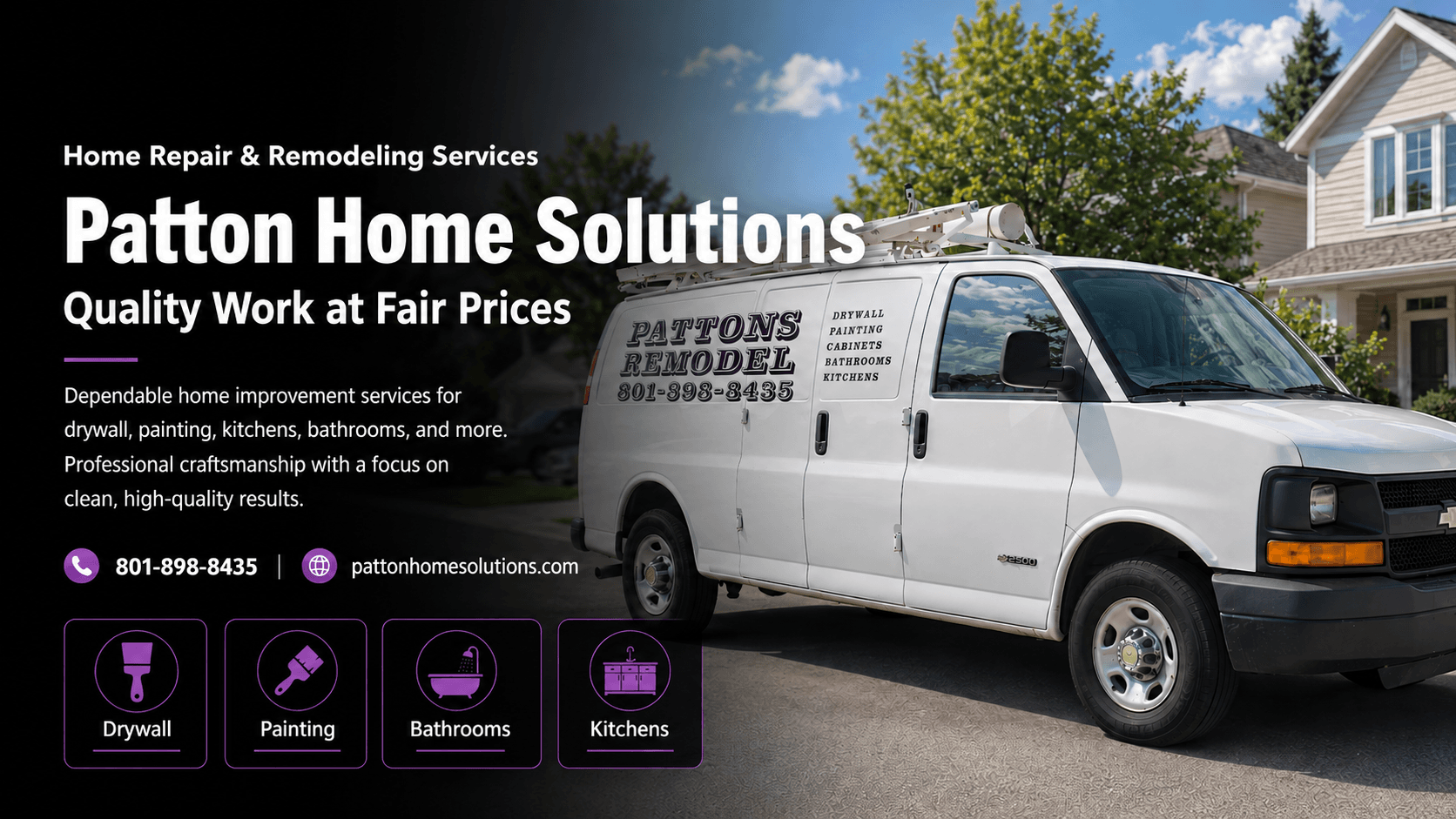 Patton Home Solutions service van