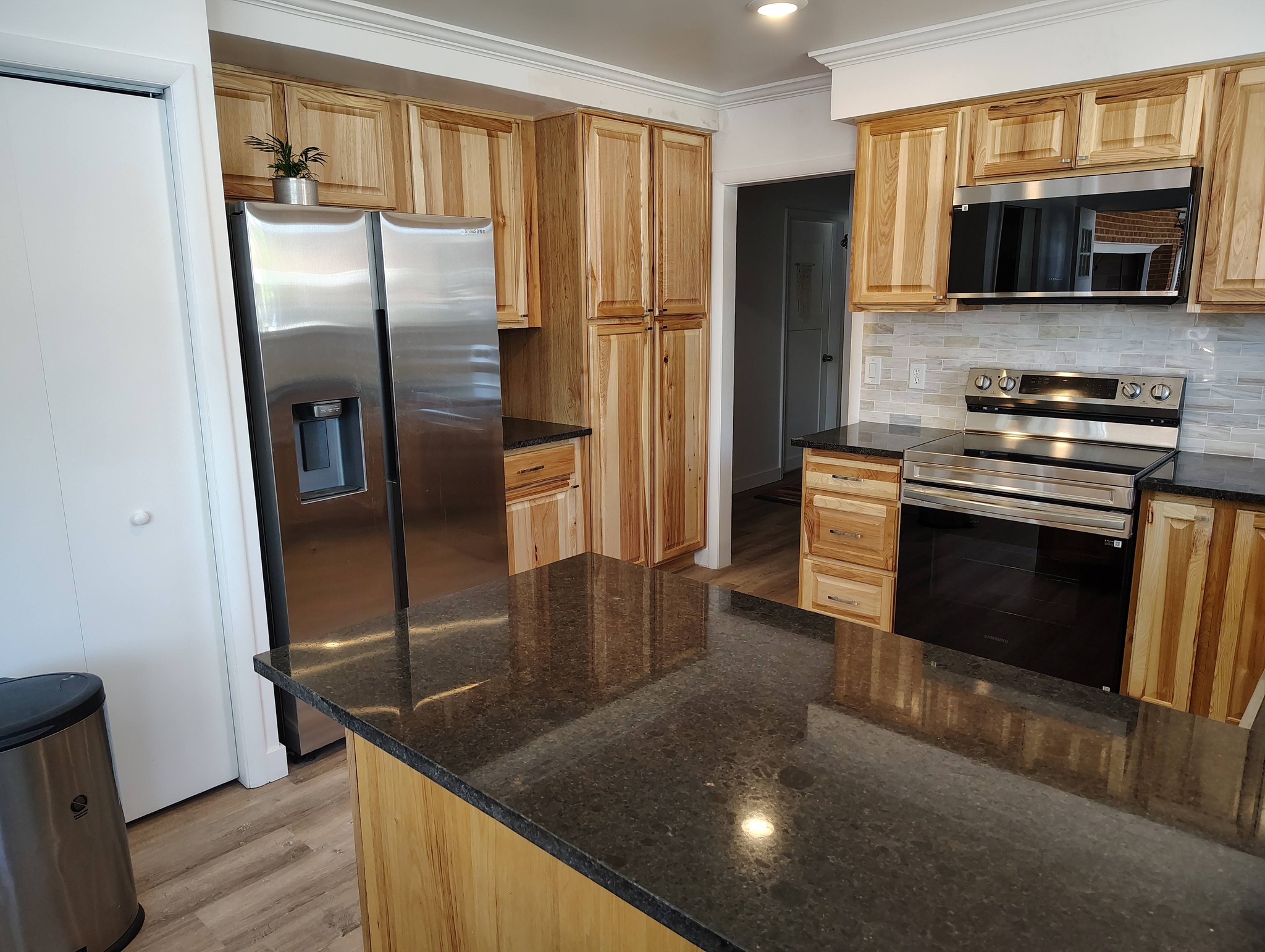 Completed kitchen remodel by Patton Home Solutions